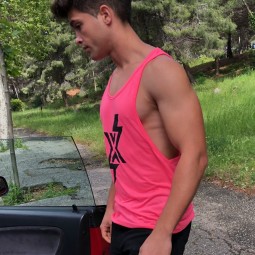 X Ray Open Vest - Pink