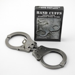 Hinged Chrome Handcuffs