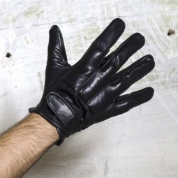Defender Leather Padded Gloves