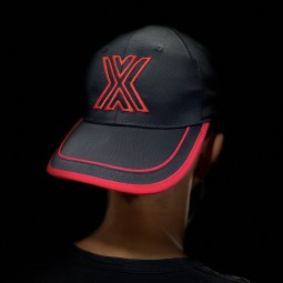X- Baseball Cap Black/ Red X