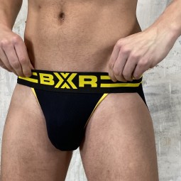 X-Jock Canalé - noir/jaune