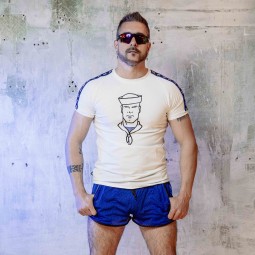 Slim Fit WHITE T - Sailor