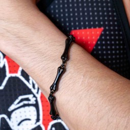 Puppy Bone Bracelet - Black