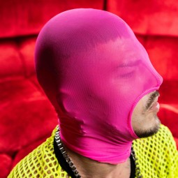 X Gimp Cocksucker Mask - Pink