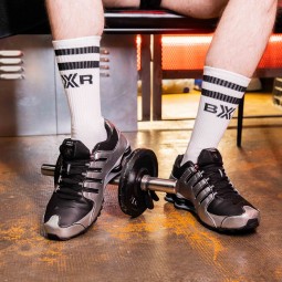 BXR Tennis socks - white/black