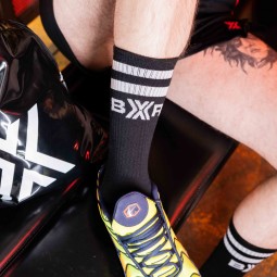 BXR Tennis socks - black/white