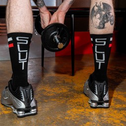 Skater Socks SLUT -...