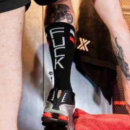 Skater Socks FUCK -...