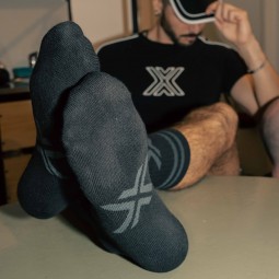 CLUBBING Socks - X black/grey