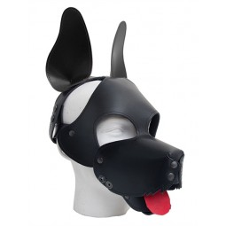 Leather dog hood - active k9