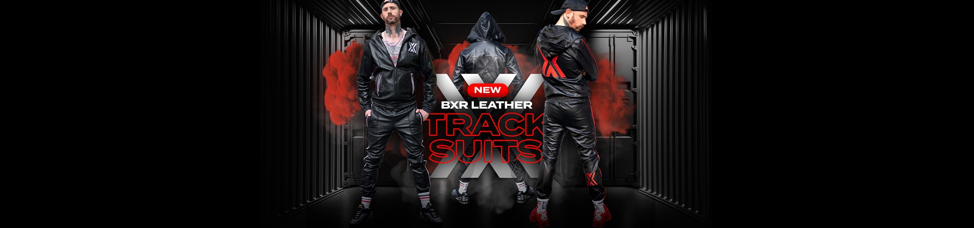 Leather Track Suits